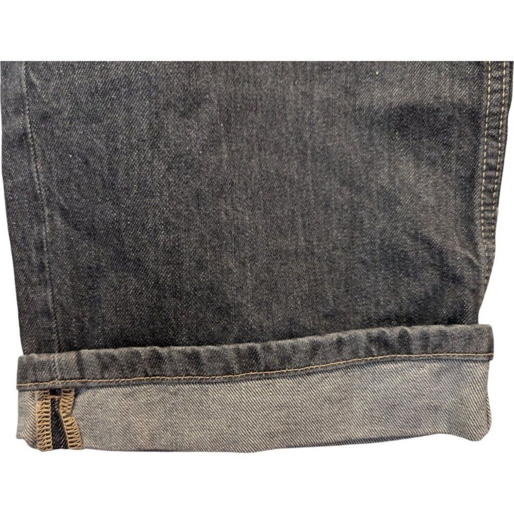 Zara Womens Jeans EU 32 US 0 Blue Mini Fold Up Straight Leg Relaxed 3607/802 NWT - Picture 3 of 16